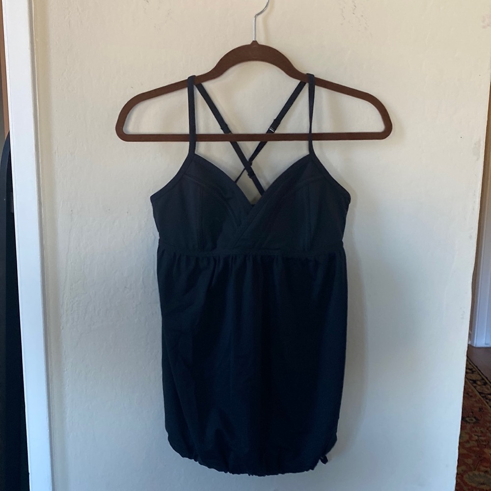 Lululemon black yoga tank